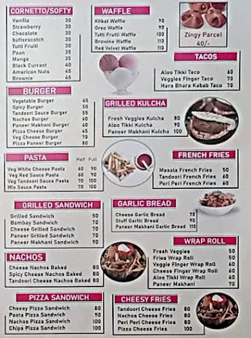 Shakes Of India menu 