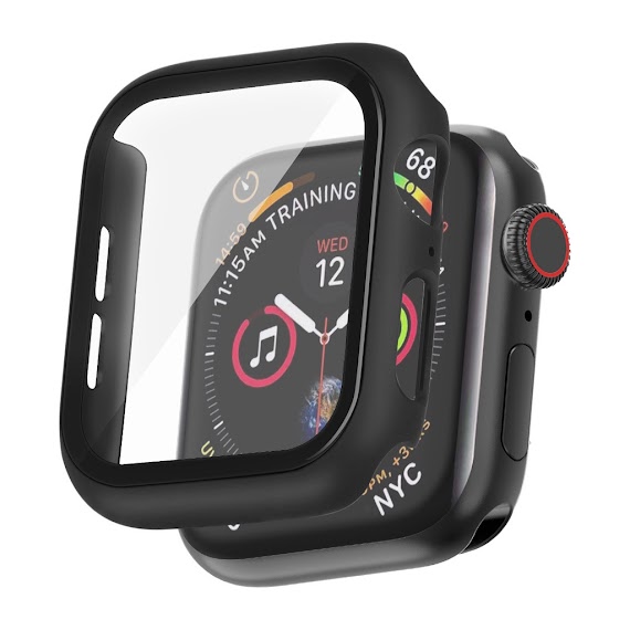 Ốp Kính Cường Lực Cho Đồng Hồ Thông Minh Apple Watch Series 76/5/Se/4/3/2/1 Size 38 - 40 - 41 - 42 - 44 - 45Mm