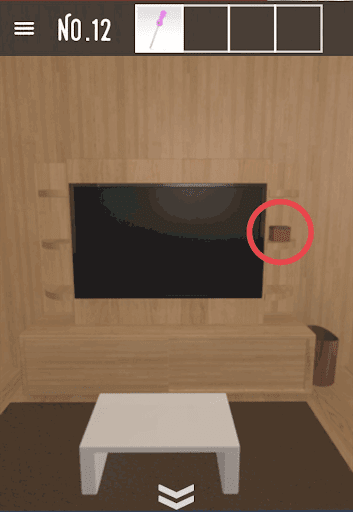 CountryRoom_テレビ台の棚の上の小箱