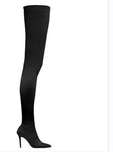 Title 4, New Silk Stiletto Heel Womens Boots offer eleg...