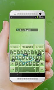 Green Ringtail Keypad Cover - náhled