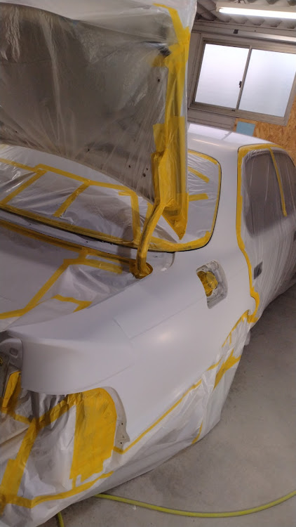 セルシオの鈑金塗装・オールペン・DIY・VIPCARに関するカスタム事例の投稿画像3枚目