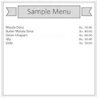 Om Murugan Dosa Center menu 1