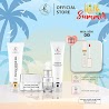 Bộ 4 Sản Phẩm Ngừa Nám Trắng Da Kn Beauty Kem Dưỡng + Serum + Sữa Rửa Mặt + Tẩy Tế Bào Chết Tặng 1 Son