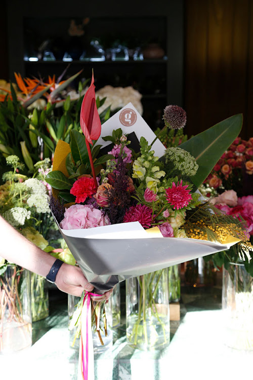 Beautiful flower arrangements from The Gorgeous Shop.