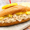 Thumbnail For Kat's Southwest Chicken Salad Sandwich On A Plate.