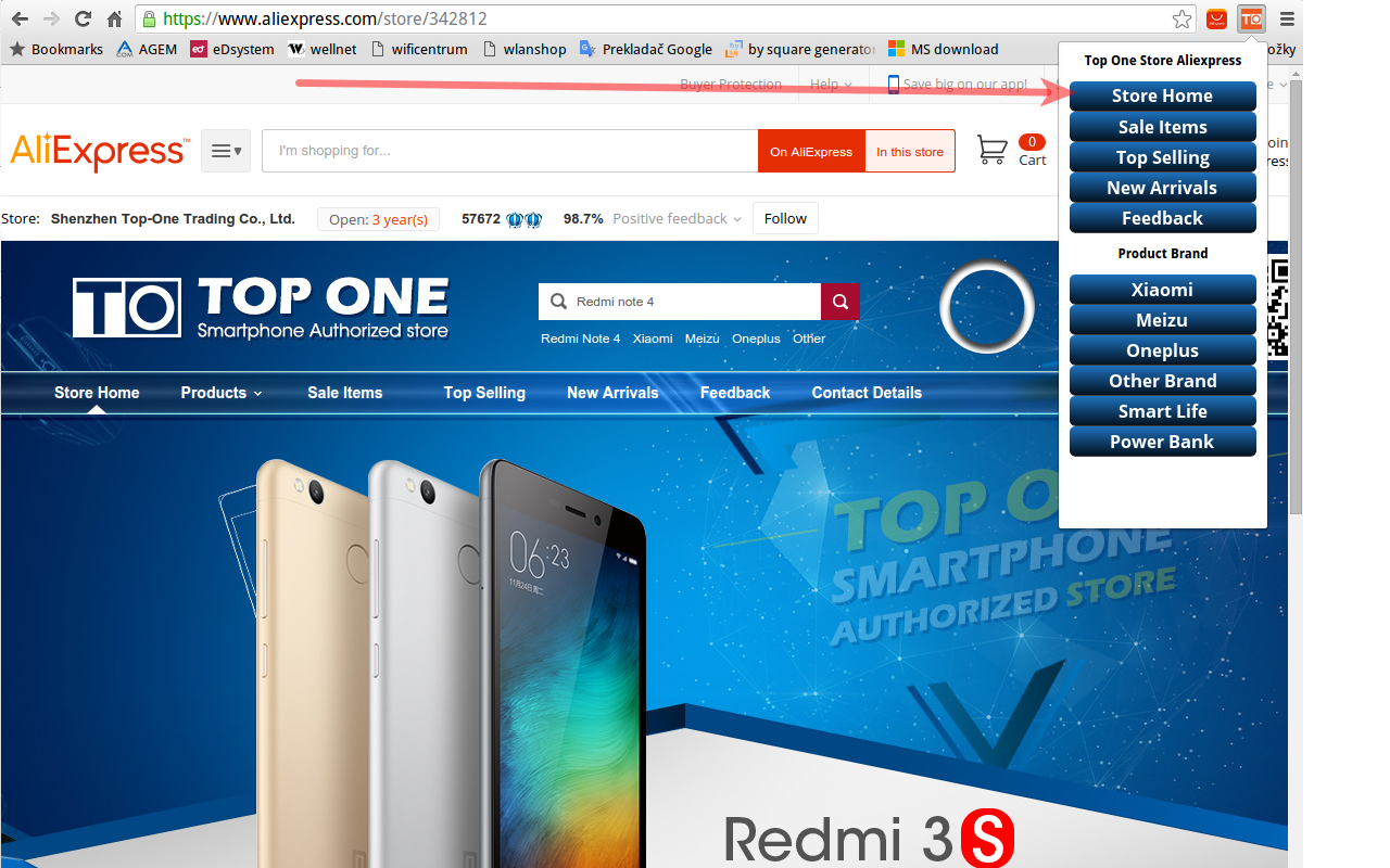 Aliexpress Top One store Preview image 0
