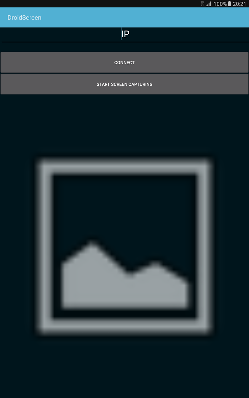 DroidScreen Screen 2