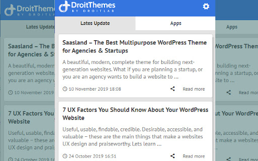 DroitThemes - Latest Update News