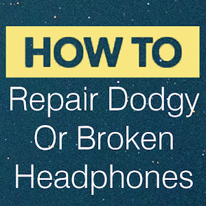 Repair Dodgy Broken Headphone  Icon