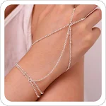 Silver Threelayer Bead