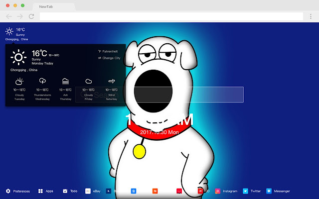 Family Guy New Tab Page HD Wallpapers Themes