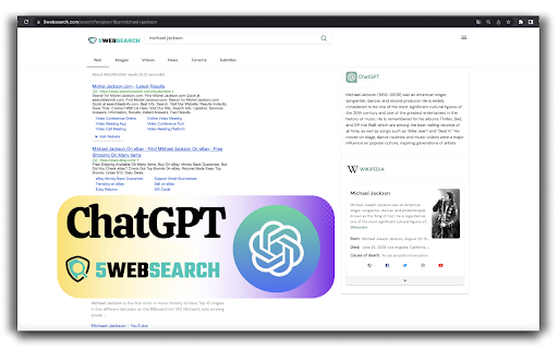 ChatGPT for Web Search