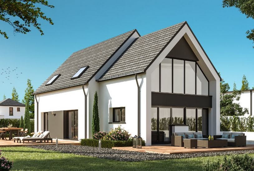  Vente Terrain + Maison - Terrain : 595m² - Maison : 120m² à Landerneau (29800) 