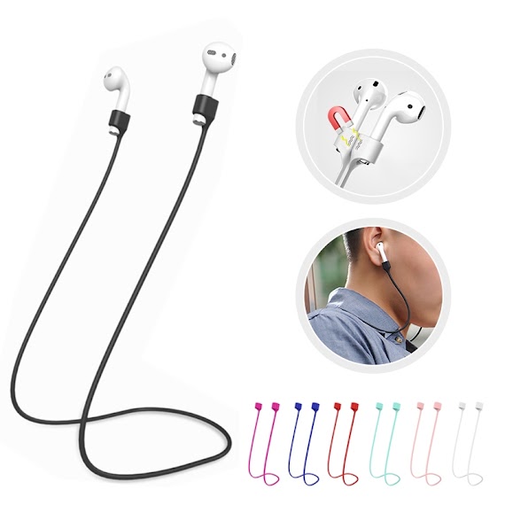 Dây Silicon Nam Châm Chống Thất Lạc Thích Hợp Cho Tai Nghe Apple Airpods