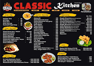 Classic Kitchen menu 1