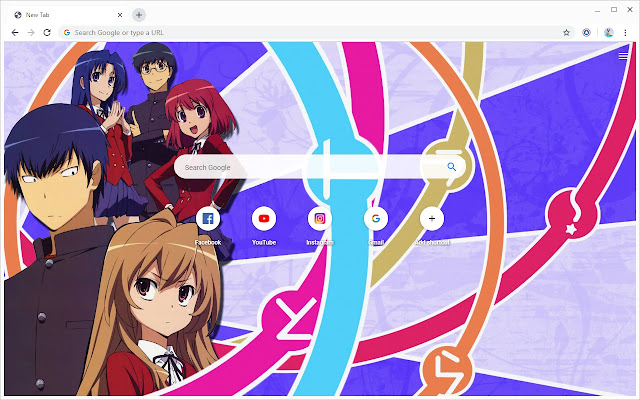 Toradora! Wallpapers New Tab