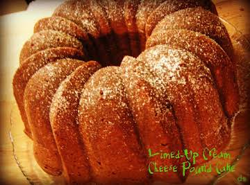 Limed-Up Cream Cheese Pound Cake - Dee Dee's