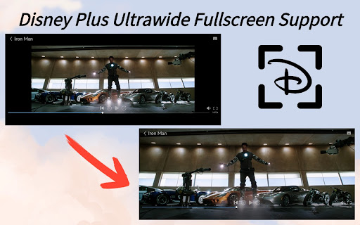 Disney Plus Ultrawide Fullscreen Support