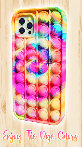 Screenshot Pop It Phone Case 3D DIY Toys