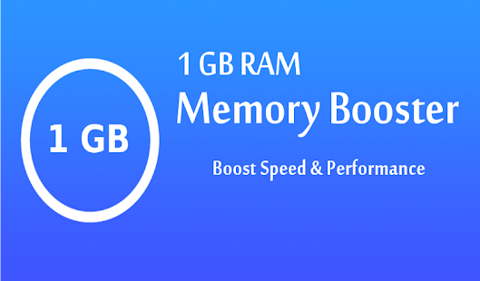 1 GB RAM Memory Booster Bildschirmfoto
