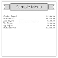 Babulal Hotel menu 1