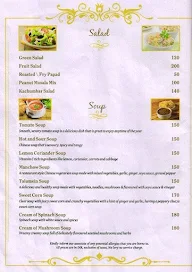 Tansen Darbaar menu 6