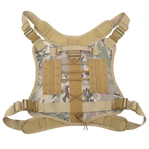 Tactical Dog Harness Military Pet German Shepherd Pet Training Vest Dog Harness and Leash Set for Small Medium Large Do