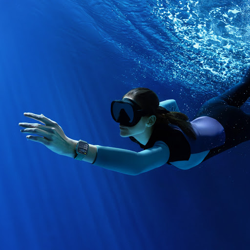 HUAWEI WATCH FIT 4 Pro: Free diving.