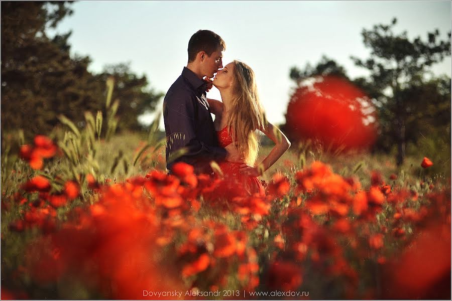 Wedding photographer Aleksandr Dovyanskiy (alexdov). Photo of 31 May 2013