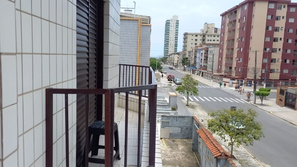 Apartamento 1 dormitório 1 vaga 350 metros da praia  à venda, 50 m² por R$ 295.000 - Vila Guilhermina - Praia Grande/SP