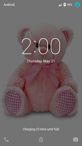 Pink Teddy Live Wallpaper Free