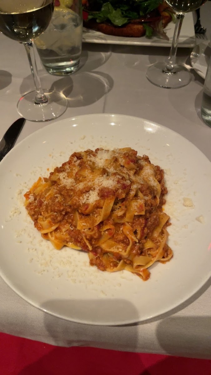 GF tagliatelle Bolognese