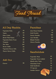 Food Thread menu 2