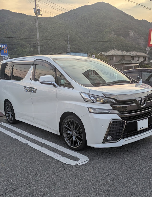 ヴェルファイアの愛車の差し色・医療従事者にエールを・リハビリ頑張ってま〜す🤗・いいね＆フォロー＆コメントありがとうございます・６月もよろしくお願いしますに関するカスタム事例の投稿画像1枚目