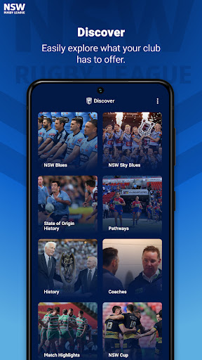 Screenshot NSW Rugby League