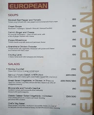 Zanzibar - The Central Park Hotel menu 1