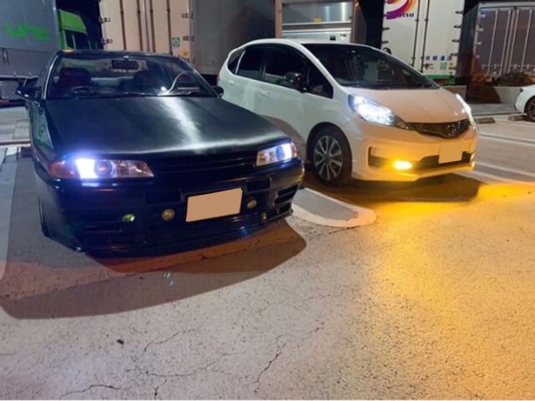 スカイラインクーペのドライブ・スカイライン・フィットRSに関するカスタム事例の投稿画像1枚目