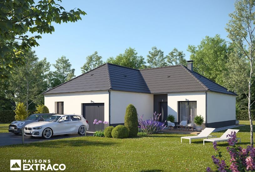  Vente Terrain + Maison - Terrain : 650m² - Maison : 98m² à Routot (27350) 