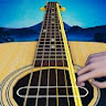 Acoustic electric guitar game icon