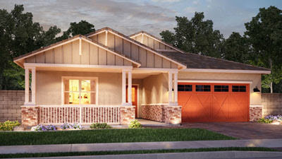Amber Plus floor plan by Meritage Homes in Lakeview Trails at Morrison Ranch Gilbert AZ 85296