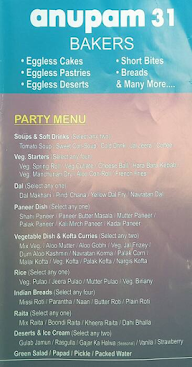 Anup Sweets House menu 7