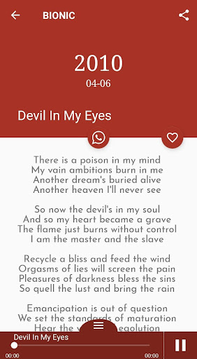 All Christina Aguilera Songs Lyrics