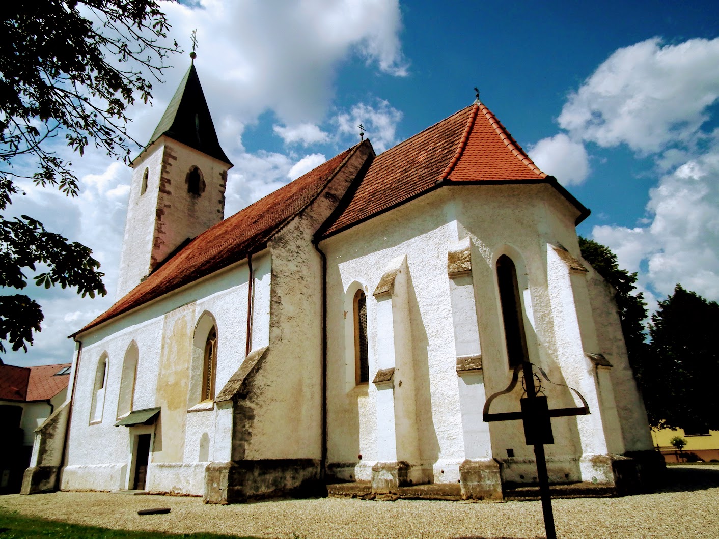 Martjanci (Mártonhely) - cerkev sv. Martina (Szent Márton rk. templom)