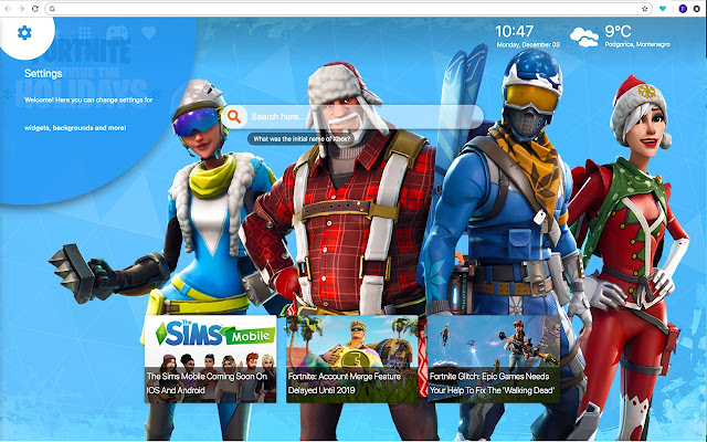 New Fortnite Season 7 Wallpapers New Tab - Chrome Web Store