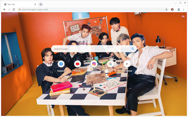 BTS 2021 Wallpapers New Tab