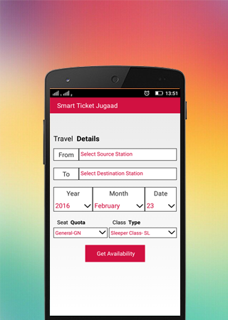 Smart Ticket Jugaad (IRCTC) Screen 2