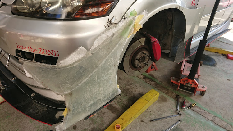 マークIIのDIY・車検仕様・FRP自作・進化はとまらないに関するカスタム事例の投稿画像2枚目