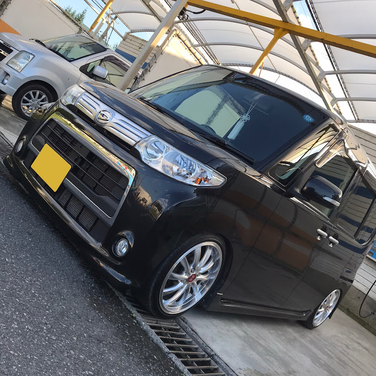 タントカスタムの写真撮影・純ベタ？・車高詐欺に関するカスタム事例の投稿画像3枚目