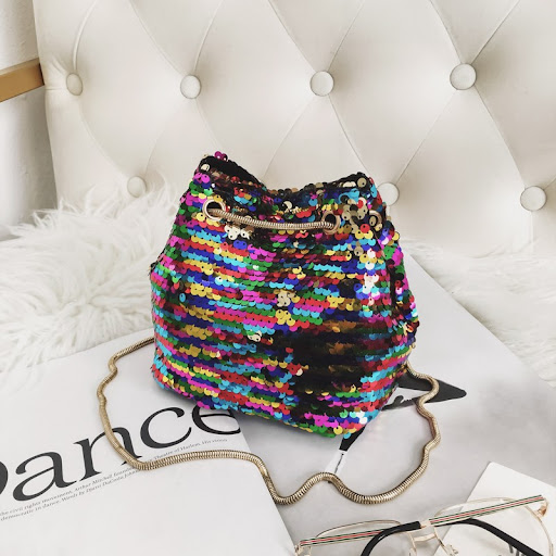 Title 2, Best-selling Color Beaded Sequined Shoulder Bag...